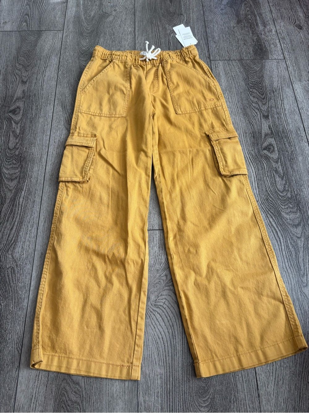 Roxy girl Mustard Yellow Wide Leg Cargo Pants